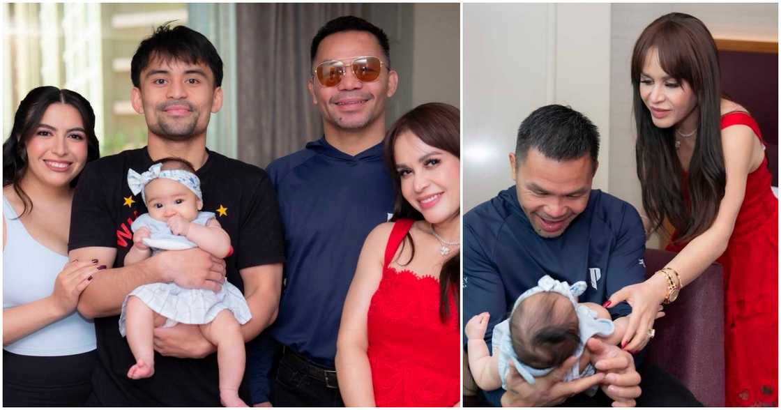 Jinkee at Manny Pacquiao, muling nakapiling si Baby Clara: "It feels just like yesterday"