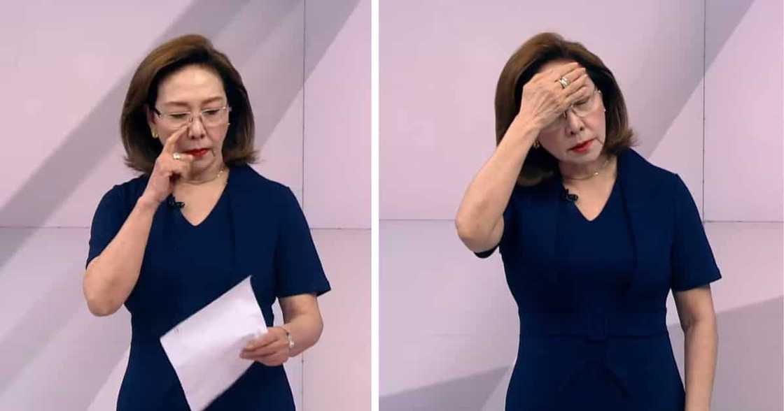 Mel Tiangco, emotional nang i-report ang pagpanaw ni Mike Enriquez Mel Tiangco, emotional nang i-report ang pagpanaw ni Mike Enriquez