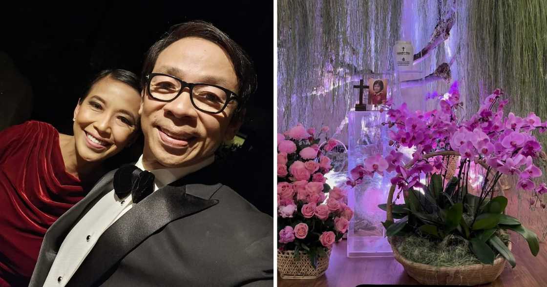 Kuya Kim’s wife Felicia Atienza shares solemn video from daughter Emman’s wake service (@feliciaatienza)