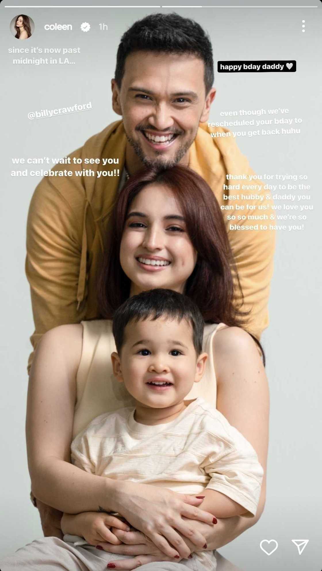 Coleen Garcia, may nakakaantig na birthday message para kay Billy Crawford Coleen Garcia, may nakakaantig na birthday message para kay Billy Crawford