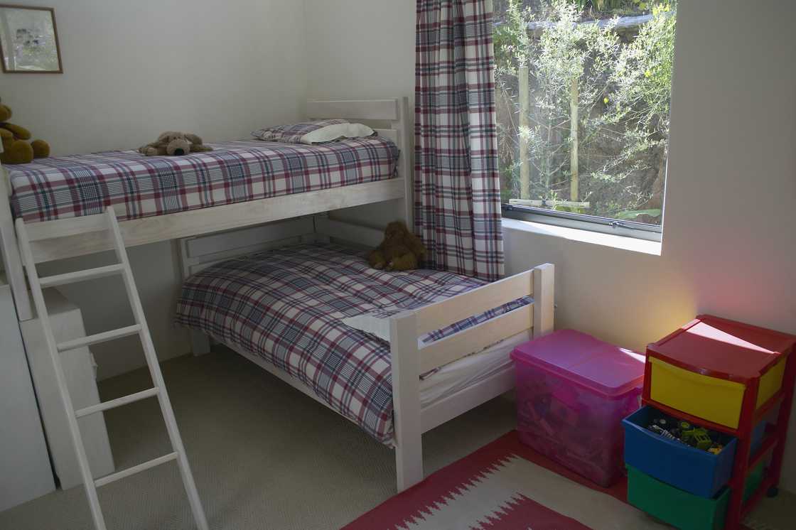 A cosy children’s bedroom. A cosy children’s bedroom.