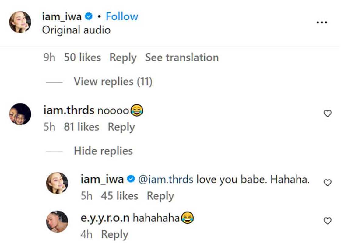 Thirdy Lacson, napa-react nang pinost ni Iwa Moto ang video niyang nag-over the “bakod”: “No” Thirdy Lacson, napa-react nang pinost ni Iwa Moto ang video niyang nag-over the “bakod”: “No”