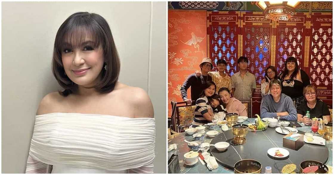 Sharon Cuneta shares glimpses of her fun dinner date with the Agoncillo family
