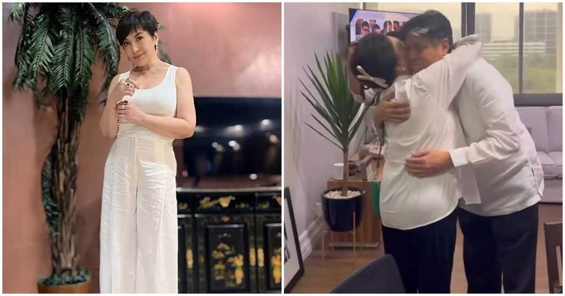 Sharon Cuneta, naantig ang puso sa video ng pagkikita nina Kiko Pangilinan at Helen Gamboa