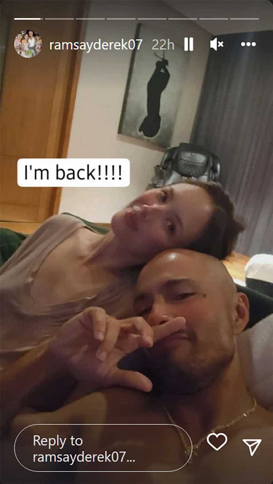 Derek Ramsay, finlex sa social media ang bagong bald look: “I’m back”