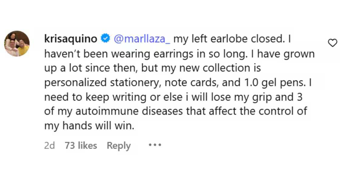 Kris Aquino, may nakakagulat na sagot sa komento tungkol sa kanyang “kaartehan”