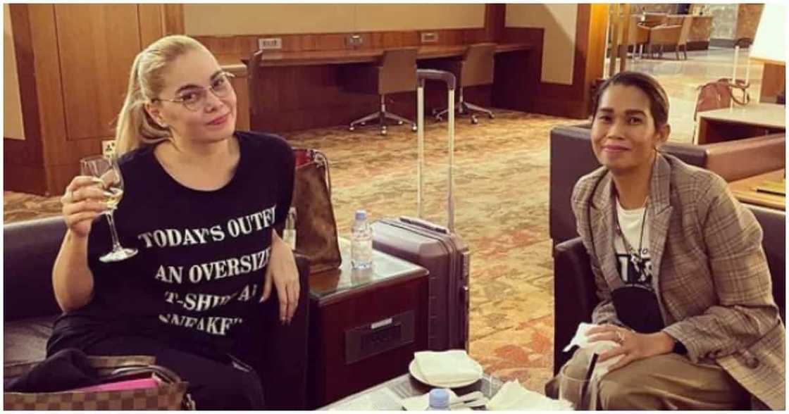 K Brosas, kinumpirmang ligtas sila ni Pokwang sa aksidenteng nangyari sa kanila sa Amerika K Brosas, kinumpirmang ligtas sila ni Pokwang sa aksidenteng nangyari sa kanila sa Amerika