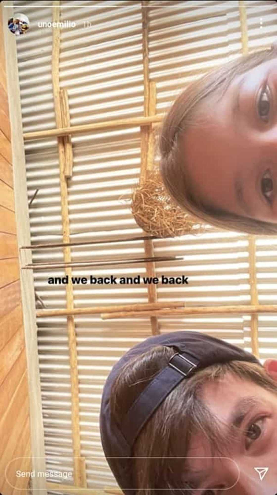 Jake Ejercito, muling nakasama ang anak na si Ellie Eigenmann Jake Ejercito, muling nakasama ang anak na si Ellie Eigenmann