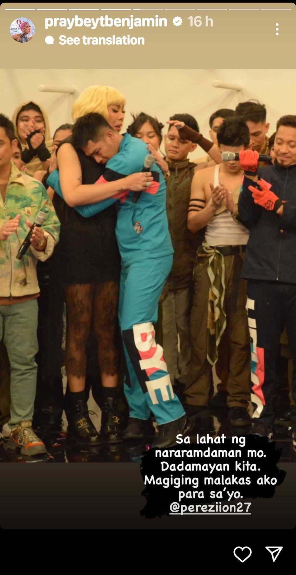 Vice Ganda, nag-post ng nakakaantig na mensahe para kay Ion Perez Vice Ganda, nag-post ng nakakaantig na mensahe para kay Ion Perez