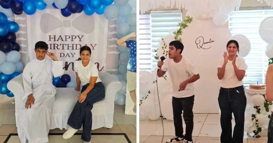 Candy Pangilinan, ipinasilip ang birthday celebration ni Quentin