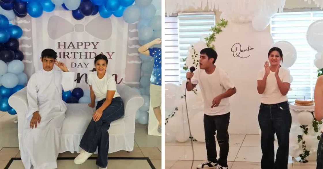 Candy Pangilinan, ipinasilip ang birthday celebration ni Quentin Candy Pangilinan, ipinasilip ang birthday celebration ni Quentin