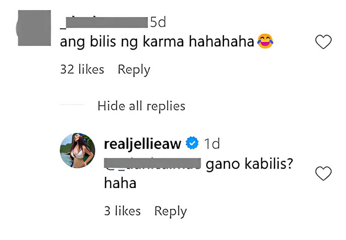 Jellie Aw, matapang na sinagot ang bashers matapos bugbugin umano ni Jam Ignacio