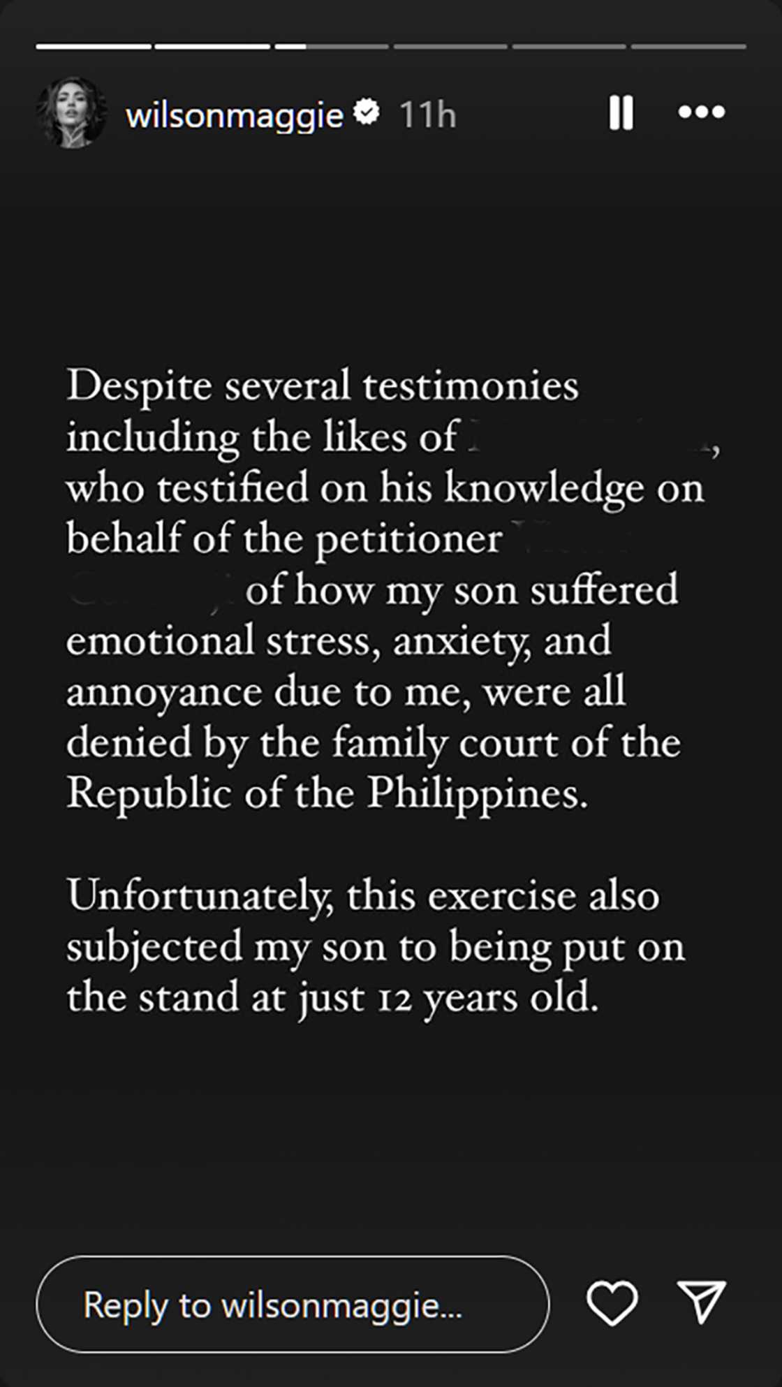 Maggie Wilson, nabuhayan ng loob, pag-asa para sa taong ito: “I'm starting 2025 with some good news” Maggie Wilson, nabuhayan ng loob, pag-asa para sa taong ito: “I'm starting 2025 with some good news”