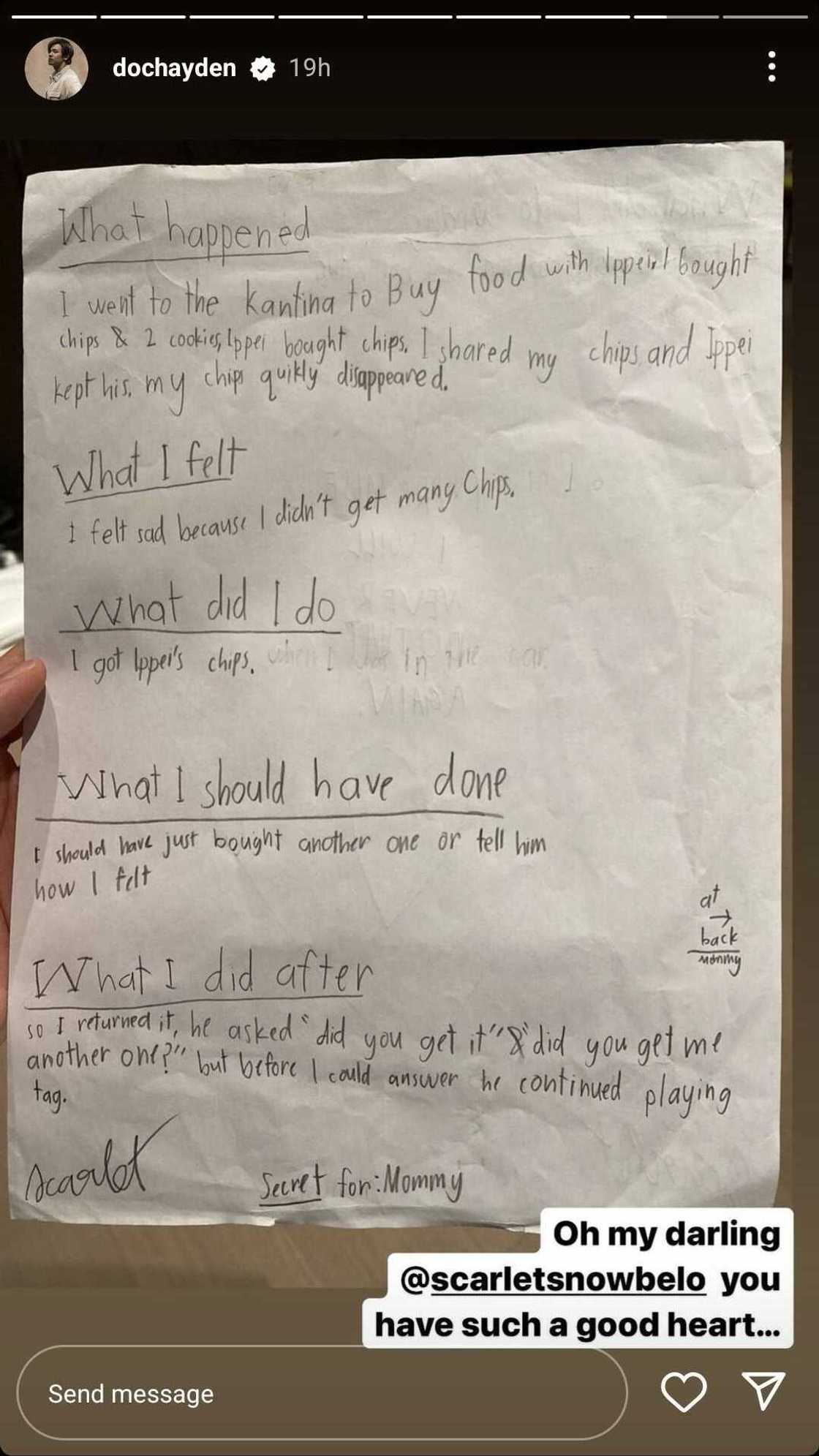 Hayden Kho, humanga kay Scarlet; ipinakita ang "what did I do wrong" na liham nito Hayden Kho, humanga kay Scarlet; ipinakita ang "what did I do wrong" na liham nito