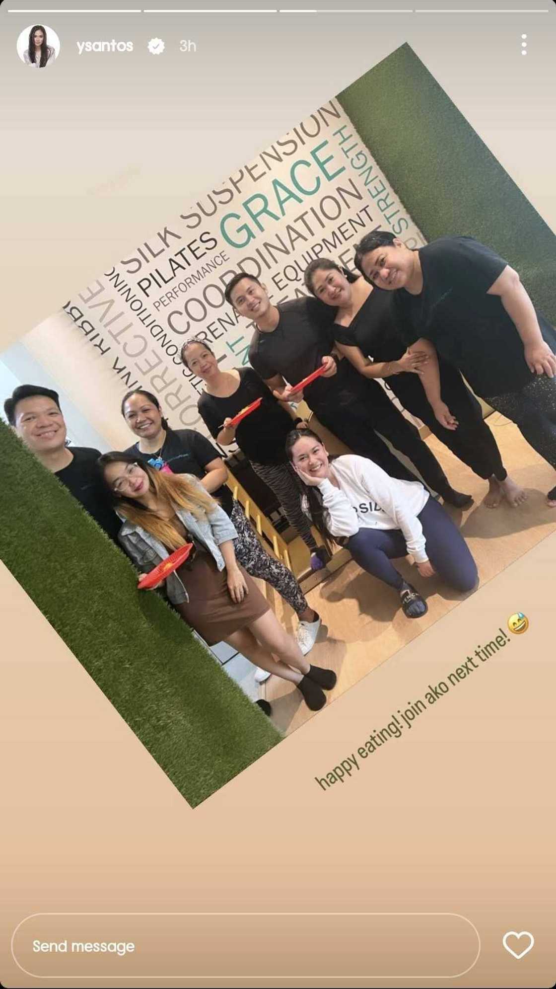Yen Santos gives a glimpse into her recent pilates session in viral online posts Yen Santos gives a glimpse into her recent pilates session in viral online posts