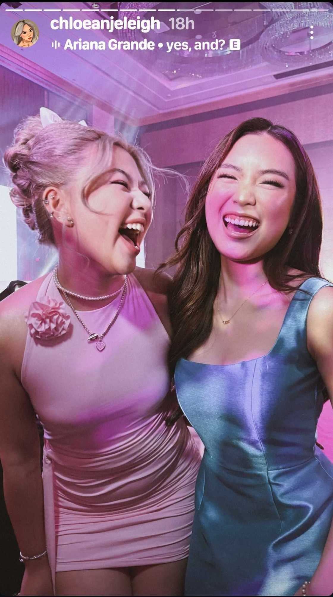 Chloe San Jose, Francine Diaz pose for lovely snap together Chloe San Jose, Francine Diaz pose for lovely snap together