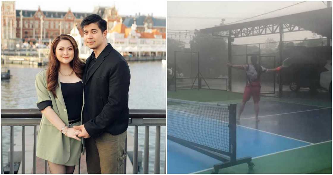 Dianne Medina, may hirit sa tila 'buwis-buhay' na workout ni Rodjun Cruz sa gitna ng ulan