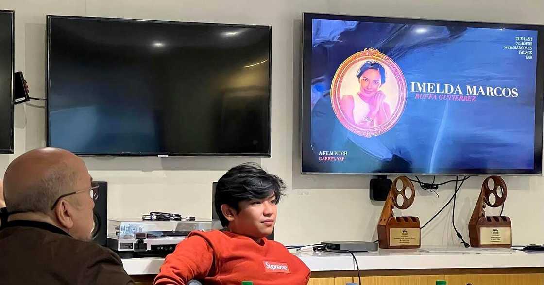 Cesar Montano, gaganap bilang Marcos Sr.; Diego Loyzaga, gaganap bilang BBM Cesar Montano, gaganap bilang Marcos Sr.; Diego Loyzaga, gaganap bilang BBM