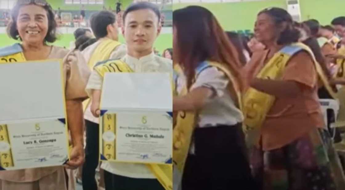 “Hindi hadlang ang edad”: 70-anyos na si Nanay Lucy, may diploma na sa kolehiyo “Hindi hadlang ang edad”: 70-anyos na si Nanay Lucy, may diploma na sa kolehiyo