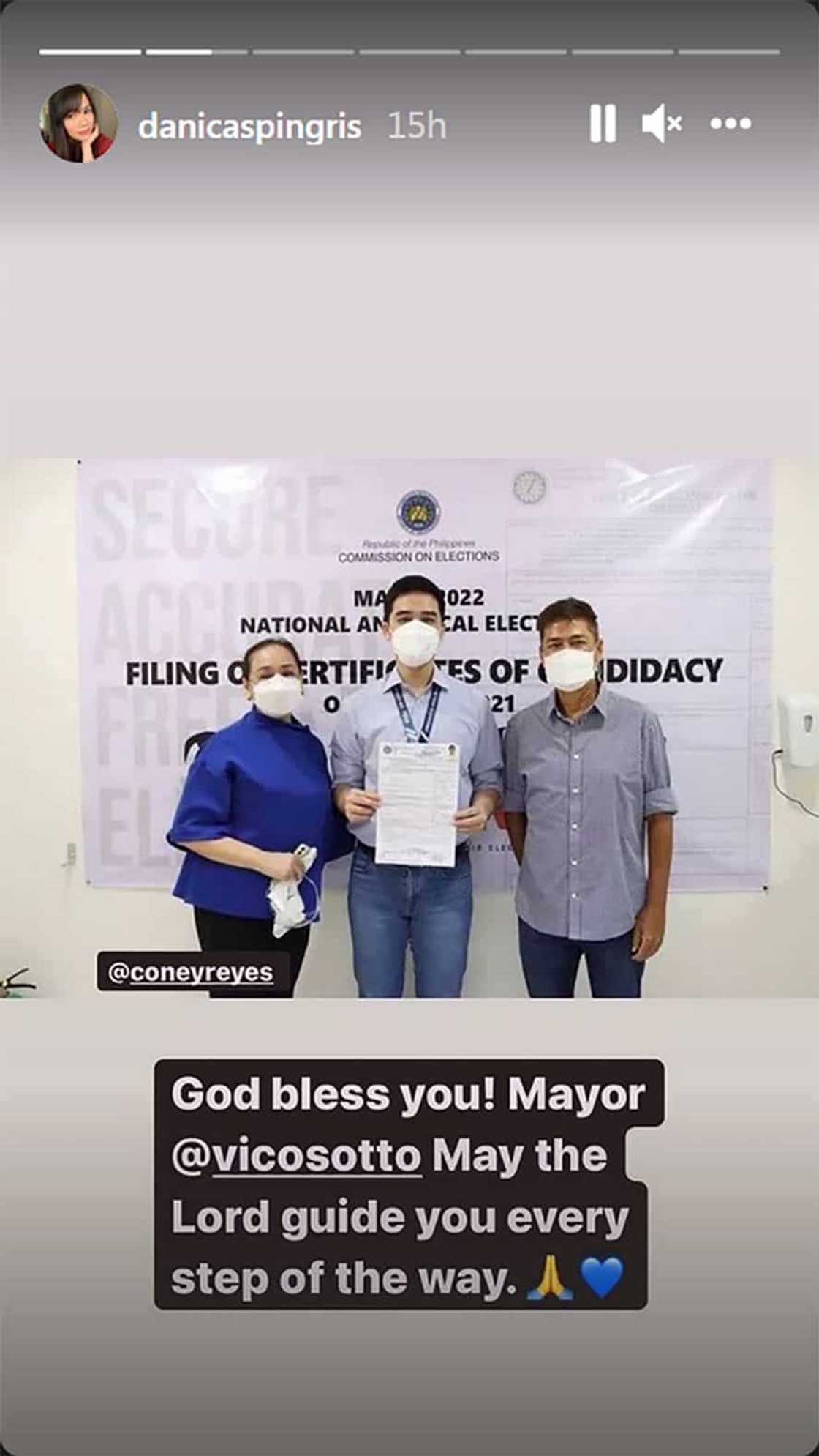 Danica Sotto, todo suporta sa kapatid na si Vico Sotto sa pagpapare-elect nito bilang Mayor ng Pasig Danica Sotto, todo suporta sa kapatid na si Vico Sotto sa pagpapare-elect nito bilang Mayor ng Pasig