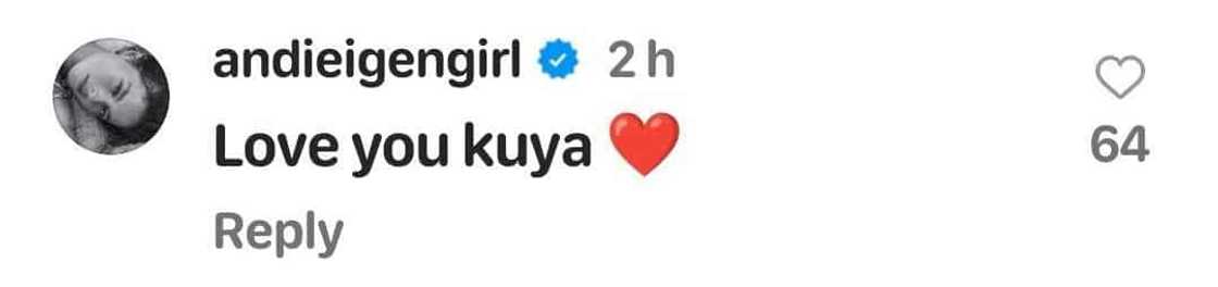 Andi Eigenmann, nag-react sa madamdaming tribute ni Sid Lucero para kay Jaclyn Jose: “Love you kuya” Andi Eigenmann, nag-react sa madamdaming tribute ni Sid Lucero para kay Jaclyn Jose: “Love you kuya”