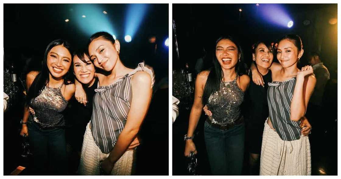 Photos nina Kathryn Bernardo at Nadine Lustre na magkasama sila, viral