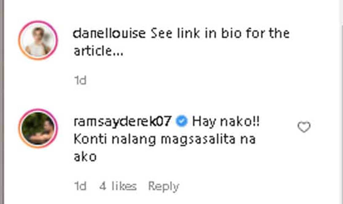 Derek Ramsay, halos maubos na ang pasensya sa "walkout issue" na binabato kay Ellen Derek Ramsay, halos maubos na ang pasensya sa "walkout issue" na binabato kay Ellen