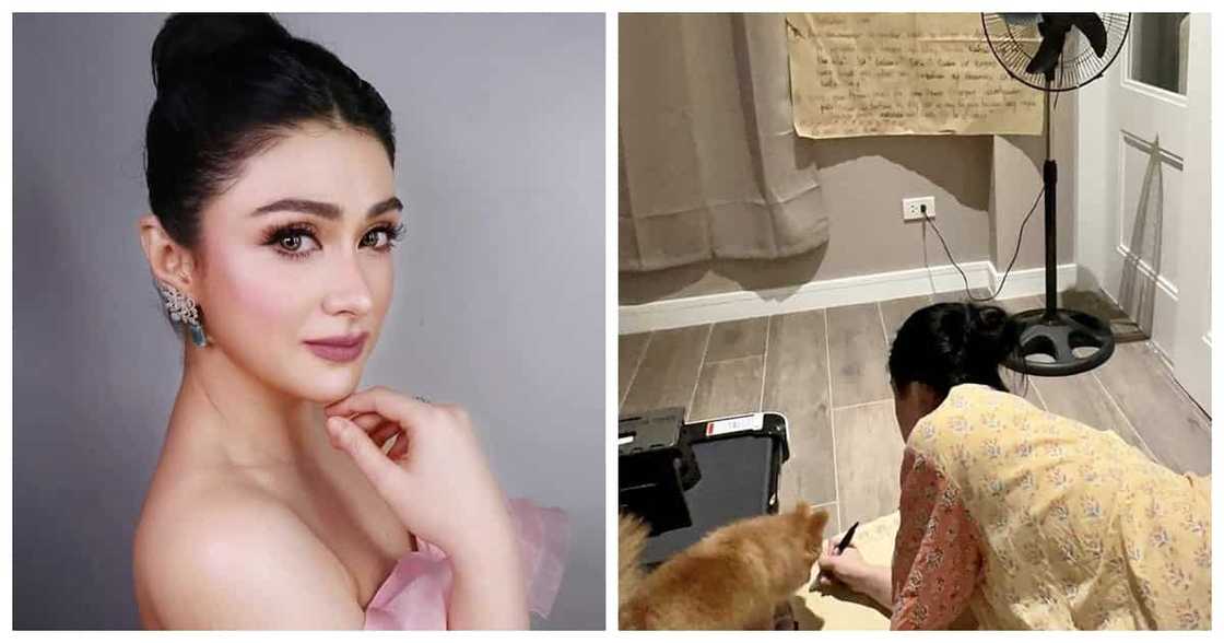 Kakaibang paraan ni Carla Abellana para magkabisa ng linya, kinagiliwan