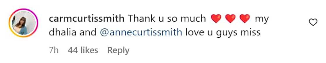 Anne Curtis pens short but sweet birthday greeting for mom Carmen Ojales Anne Curtis pens short but sweet birthday greeting for mom Carmen Ojales