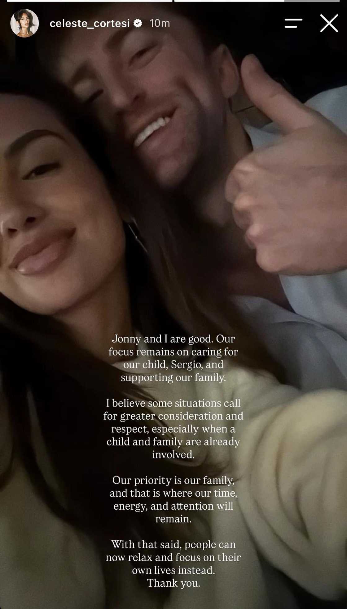 Celeste Cortesi, nagsalita sa gitna ng kumakalat na tsismis tungkol sa fiancé Celeste Cortesi, nagsalita sa gitna ng kumakalat na tsismis tungkol sa fiancé
