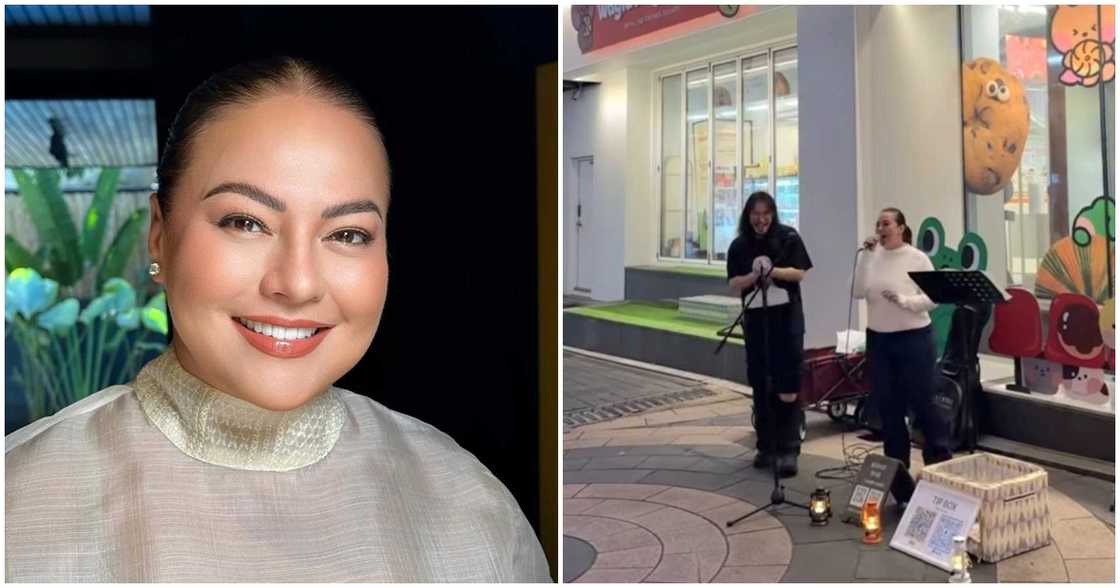 Karla Estrada, naki-jam at nag-perform sa isang kalsada sa South Korea