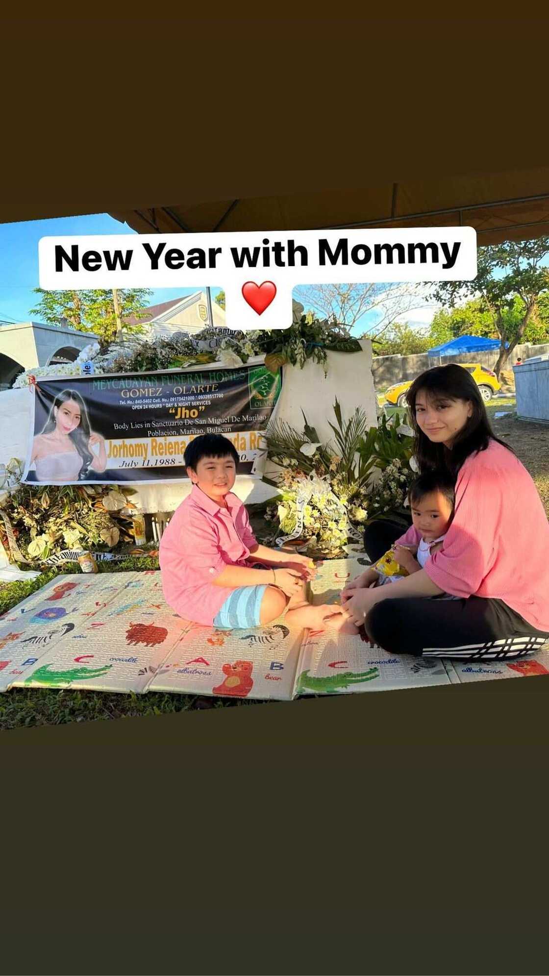Mga anak ni Andrew Schimmer, dinalaw ang kanilang mommy ngayong bagong taon Mga anak ni Andrew Schimmer, dinalaw ang kanilang mommy ngayong bagong taon