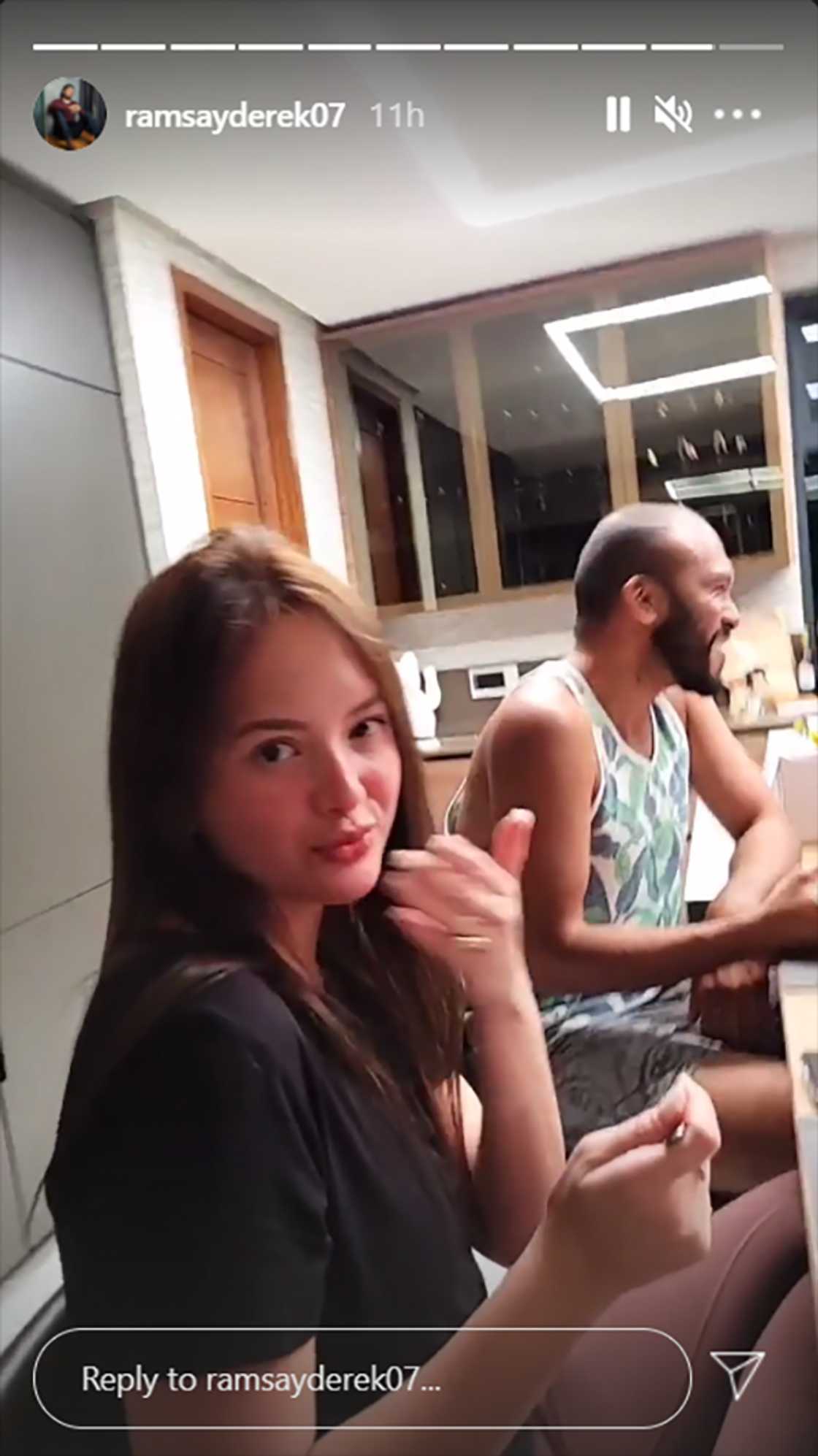 Derek Ramsay on Ellen Adarna's comment about son, Austin Ramsay: "May sumingit na naman dito" Derek Ramsay on Ellen Adarna's comment about son, Austin Ramsay: "May sumingit na naman dito"