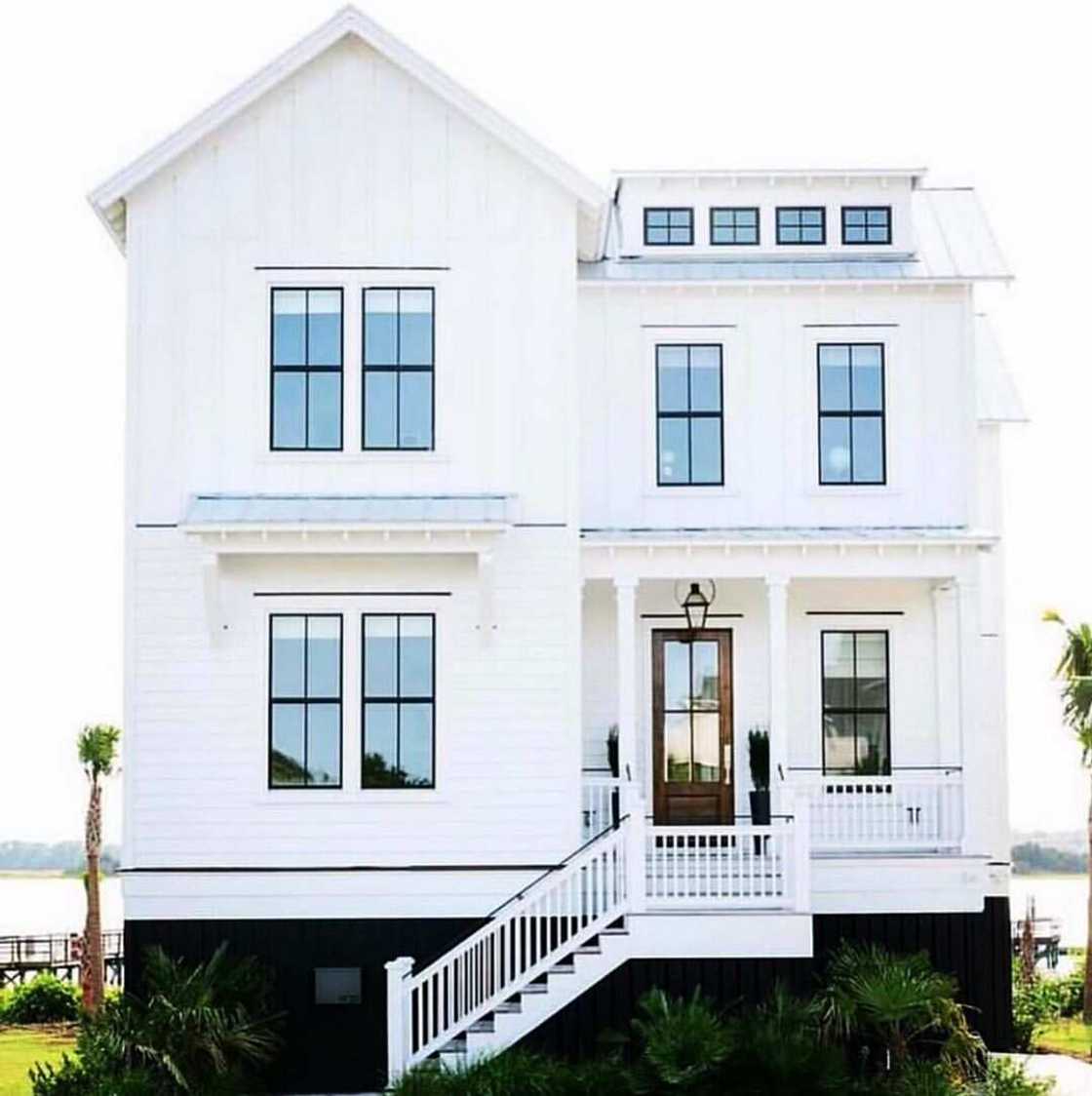 Simple house design with second floor Simple house design with second floor