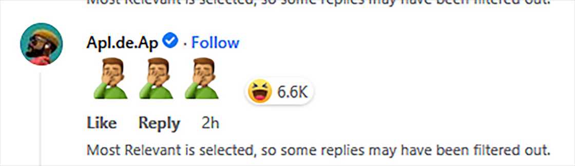 Apl.de.Ap, nag-facepalm emoji matapos masali sa ‘Artists for BBM-Sara’ list: “Not endorsing any candidate” Apl.de.Ap, nag-facepalm emoji matapos masali sa ‘Artists for BBM-Sara’ list: “Not endorsing any candidate”