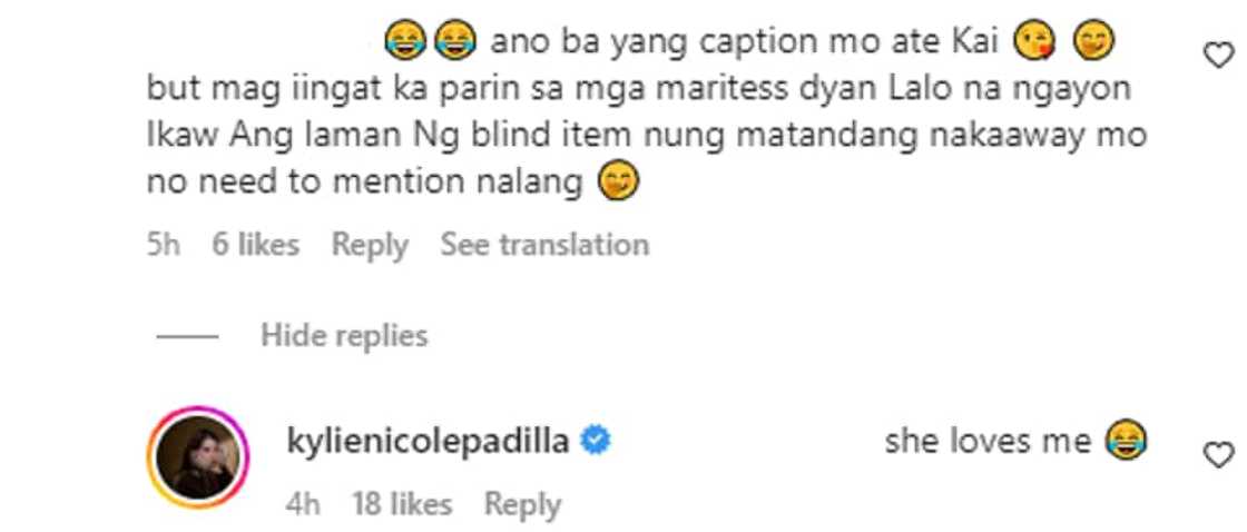 Kylie Padilla/@kylienicolepadilla Kylie Padilla/@kylienicolepadilla