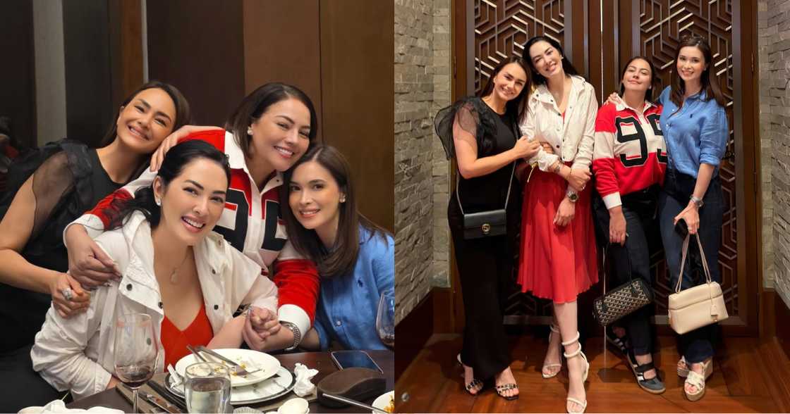 Donita Rose, Ruffa Gutierrez, Karla Estrada at Sunshine Cruz
