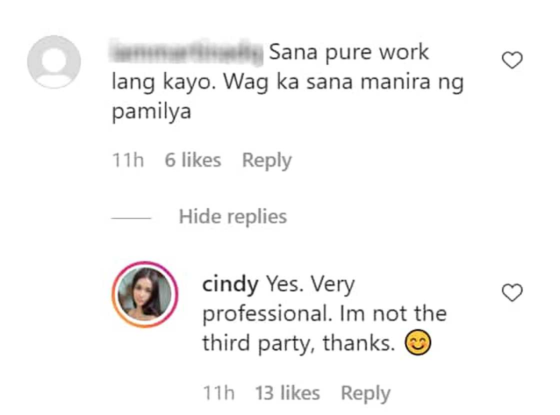 Cindy Miranda on Aljur Abrenica and Kylie Padilla's breakup: "I'm not the third party" Cindy Miranda on Aljur Abrenica and Kylie Padilla's breakup: "I'm not the third party"