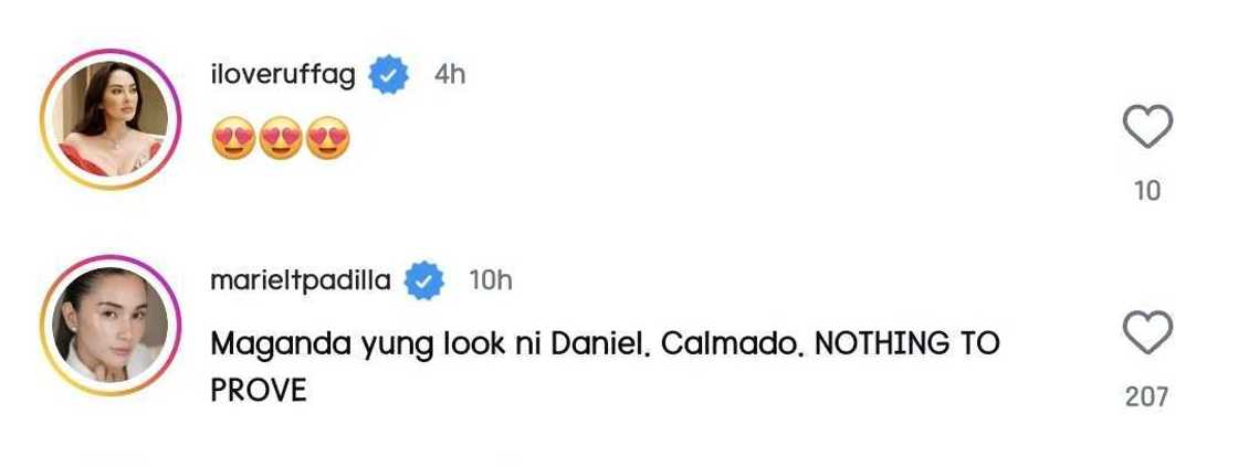 Mariel Padilla, nag-comment sa 'look' ni Daniel Padilla sa ABS-CBN Ball: "Kalmado" Mariel Padilla, nag-comment sa 'look' ni Daniel Padilla sa ABS-CBN Ball: "Kalmado"