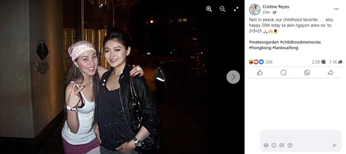 Post ni Cristine Reyes tungkol sa pagpanaw ni Barbie Hsu, mabilis na nag-viral