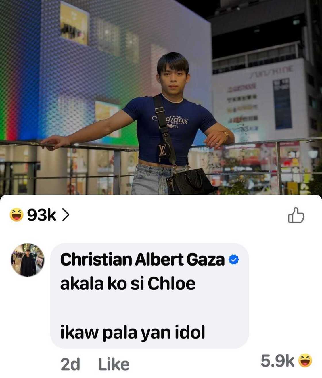 Xian Gaza, nag-react sa crop top outfit ni Carlos Yulo Xian Gaza, nag-react sa crop top outfit ni Carlos Yulo