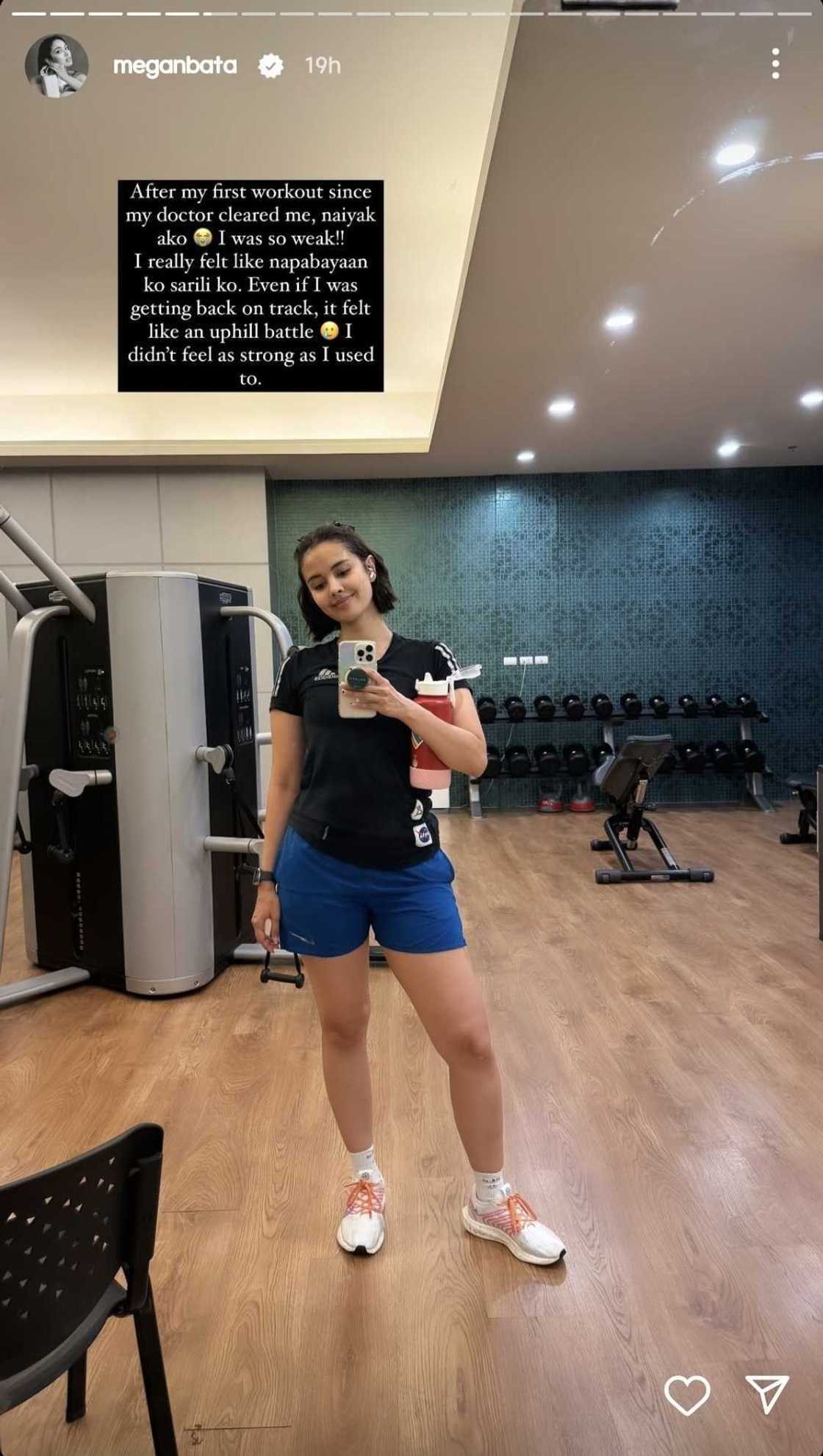 Megan Young, naiyak matapos mag-workout: "Felt like napabayaan ko sarili ko" Megan Young, naiyak matapos mag-workout: "Felt like napabayaan ko sarili ko"