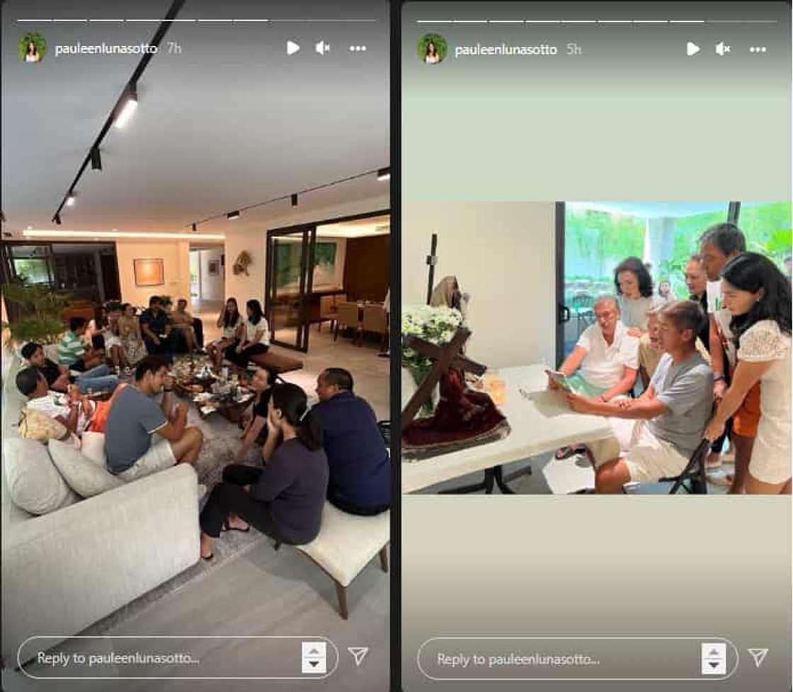 Pauleen Luna shares heartwarming photos of Sotto family getting reunited on Good Friday Pauleen Luna shares heartwarming photos of Sotto family getting reunited on Good Friday