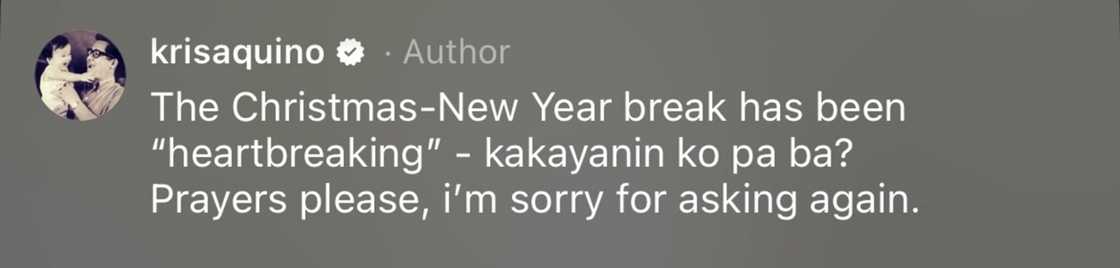 Kris Aquino asks for prayers as she and Bimby face health challenges Kris Aquino asks for prayers as she and Bimby face health challenges