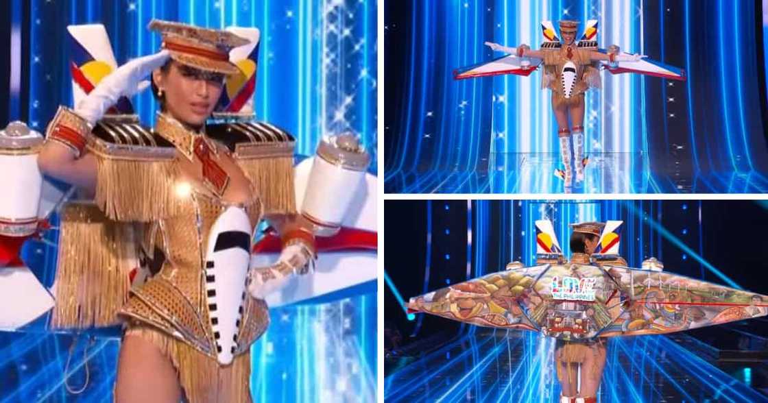 Michelle Dee, inirampa ang makahulugang national costume sa Miss Universe 2023 stage Michelle Dee, inirampa ang makahulugang national costume sa Miss Universe 2023 stage