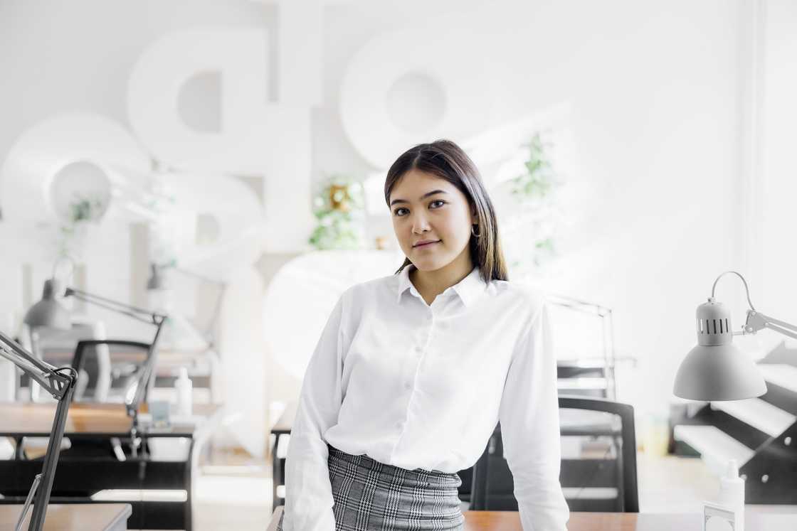 A lady in office A lady in office