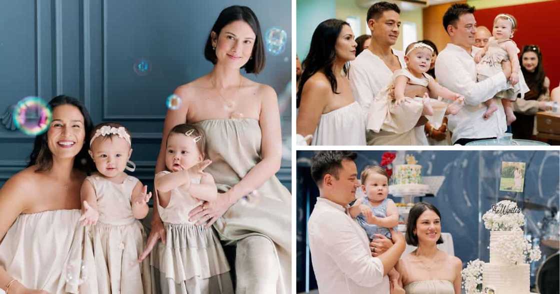 Bianca King posts pics from her & Iza Calzado’s respective babies’ baptism, early b-day celebration