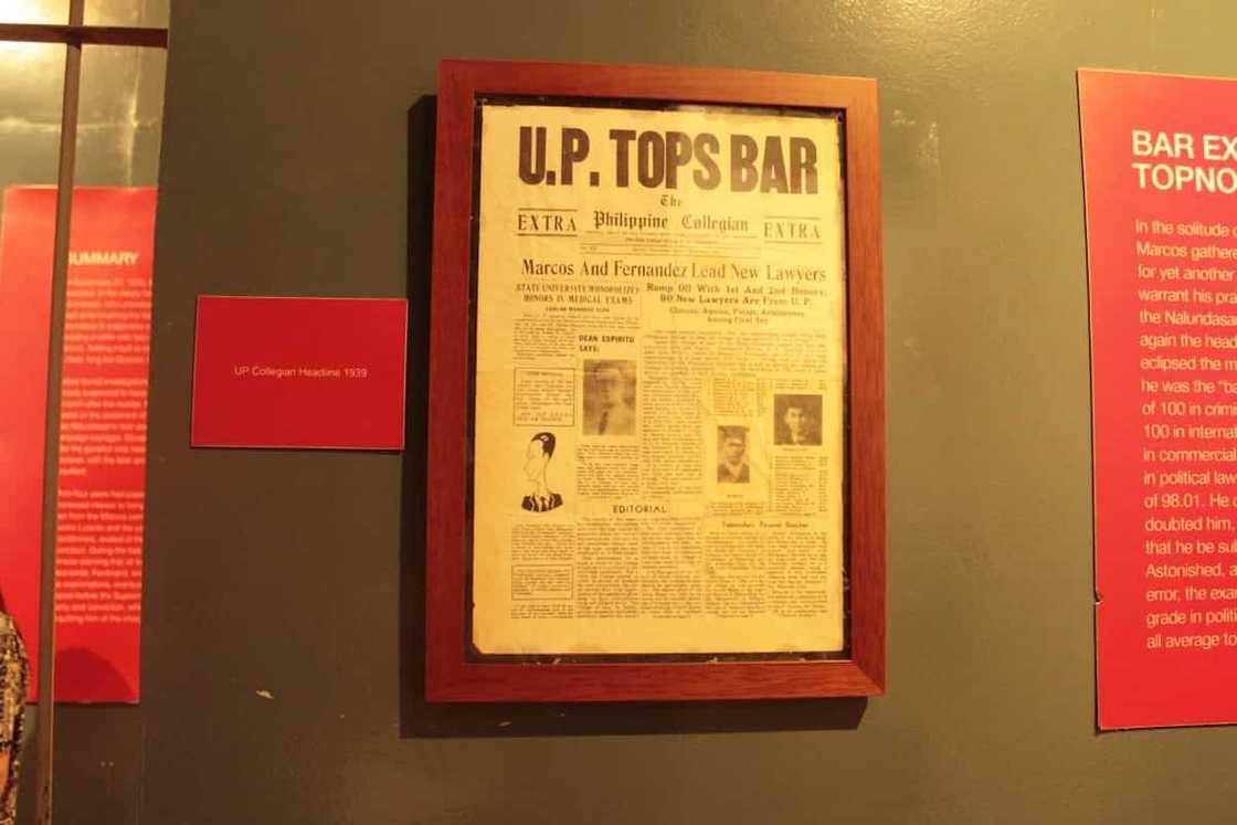 Fact check: Does Marcos has the highest record in the bar exam until now?