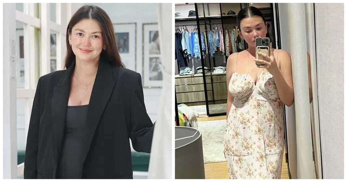 Angelica Panganiban, muling naisuot ang kanyang pre-pregnancy clothes Angelica Panganiban, muling naisuot ang kanyang pre-pregnancy clothes