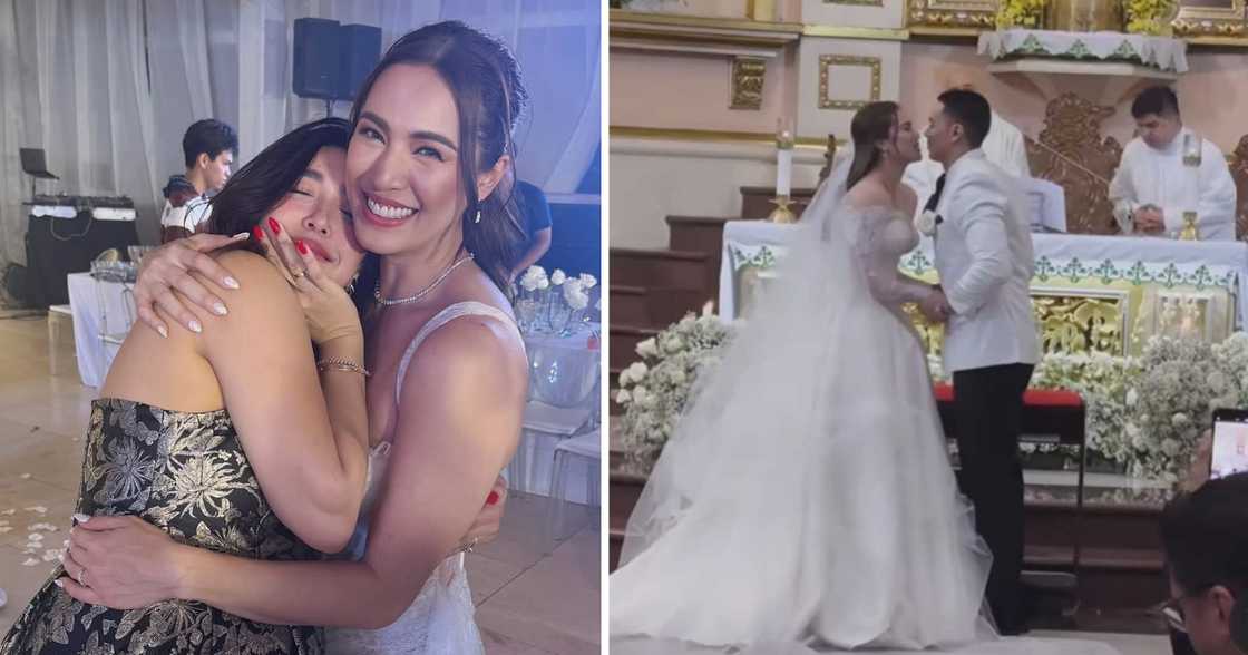 Dani Barretto, may sweet na mensahe para sa newlyweds na sina Michele Gumabao at Aldo Panlilio